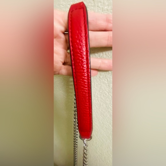NWT Michael Kors red Whipped Chelsea purse / crossbody